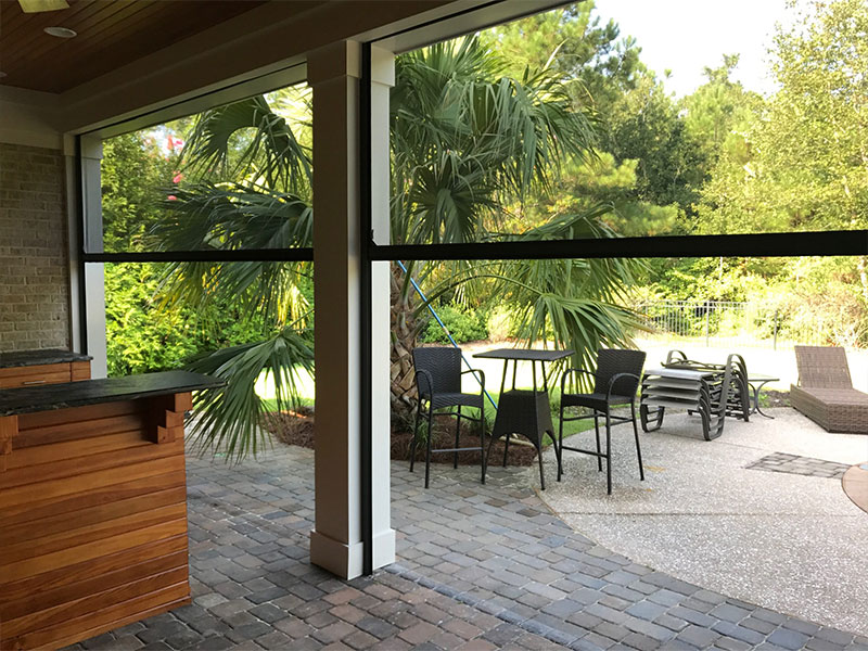Residential Custom Motorized Screens McKinney, TX